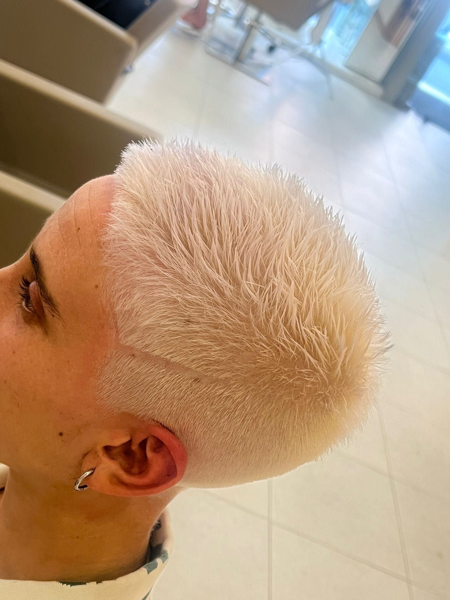 Corte platino unisex